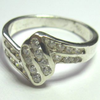 Sokköves női ezüst gyűrű